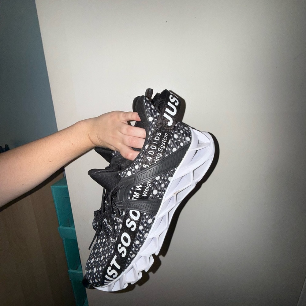 Kids Shoes - Black and White